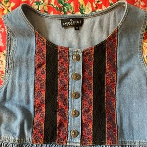 Vintage Jean Dress